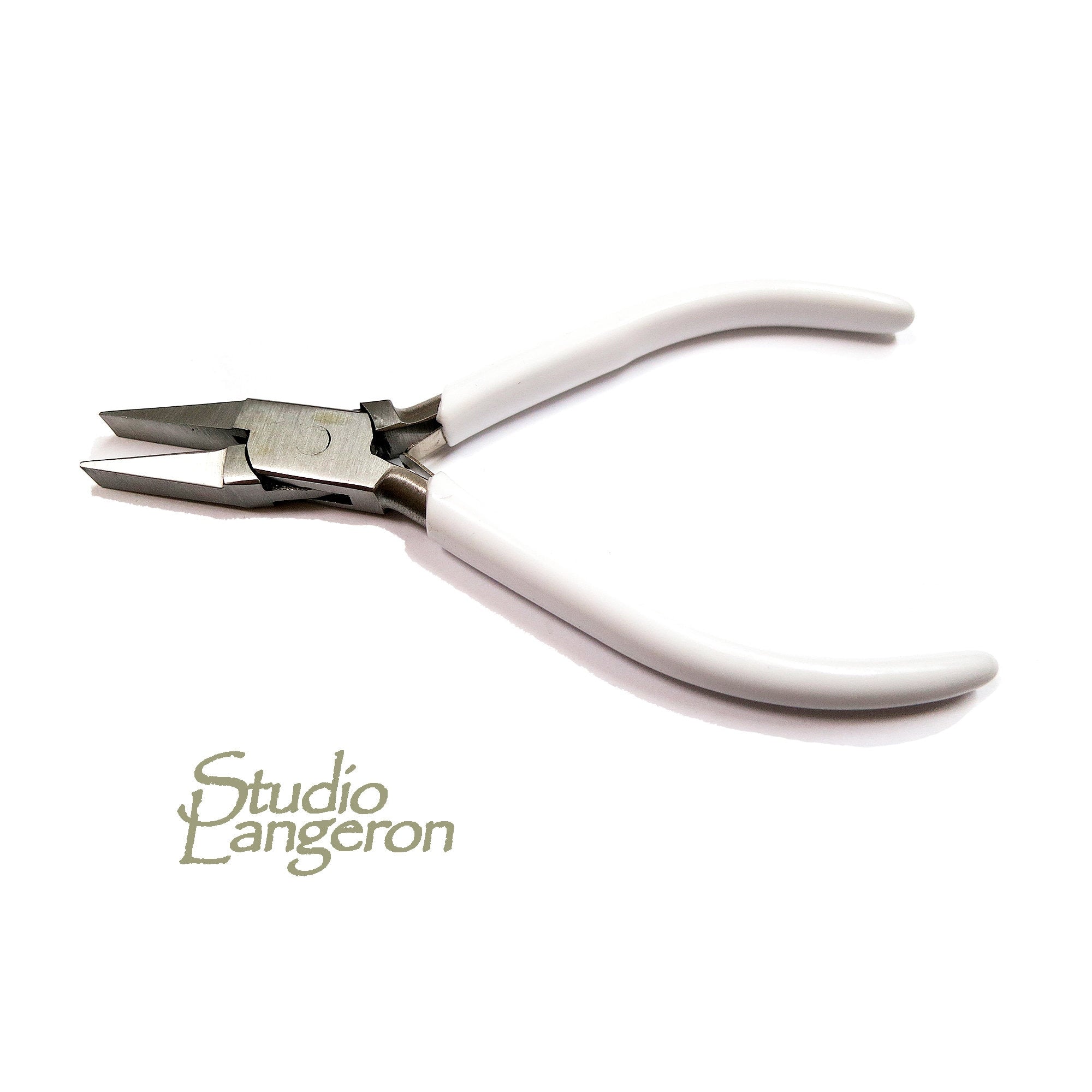 Flat-Nose Large Pliers Professionally Prepared for Jewelry Making PL316, Bead Smith, Length 130 mm (5.0 inch), Jewelry making  - 1 piece