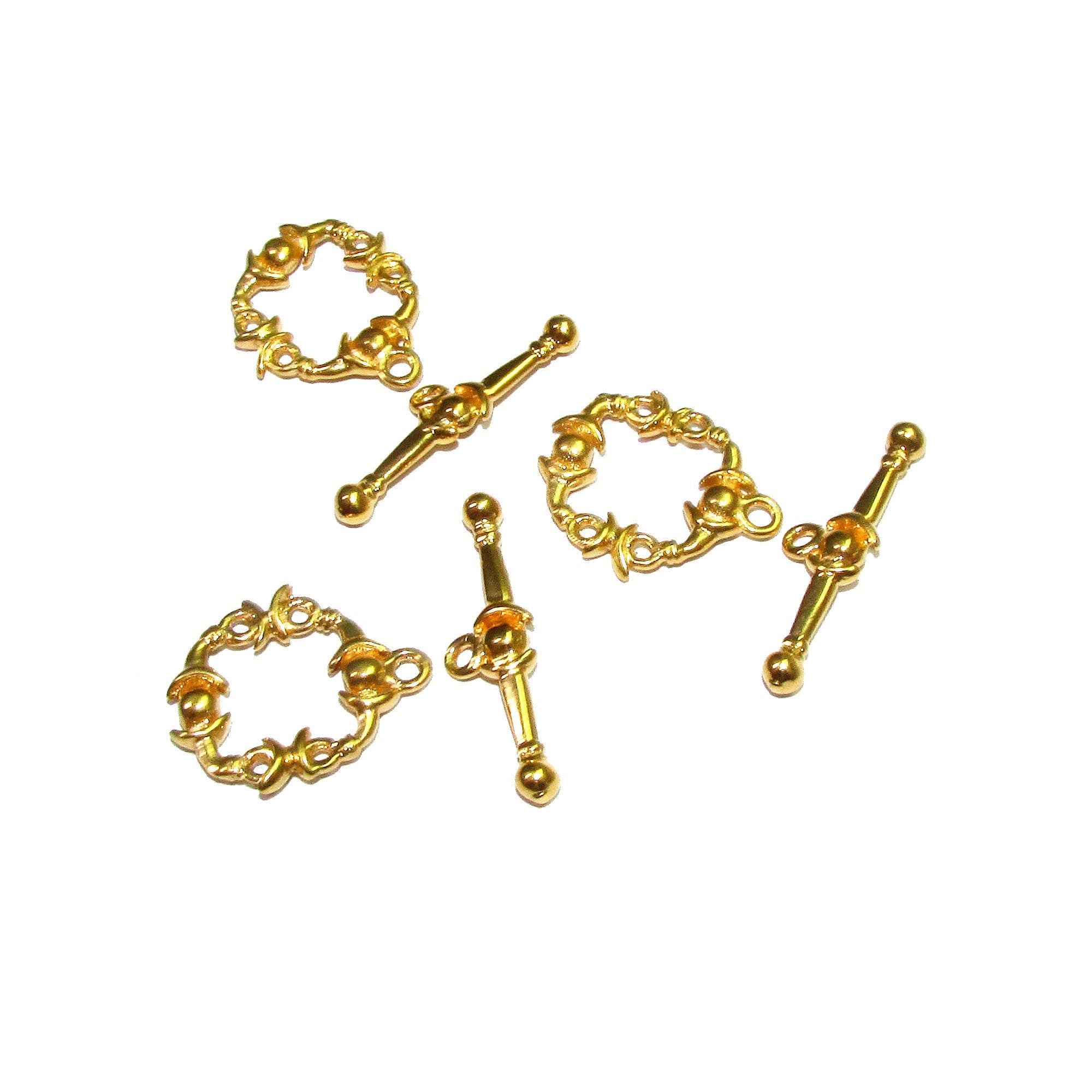 14K Yellow Gold filled Toggle Clasps size 14.5 mm, Gold Filled Toggle clasp, Jewelry making, Gold Filled clasp, Clasp toggle - 1 piece