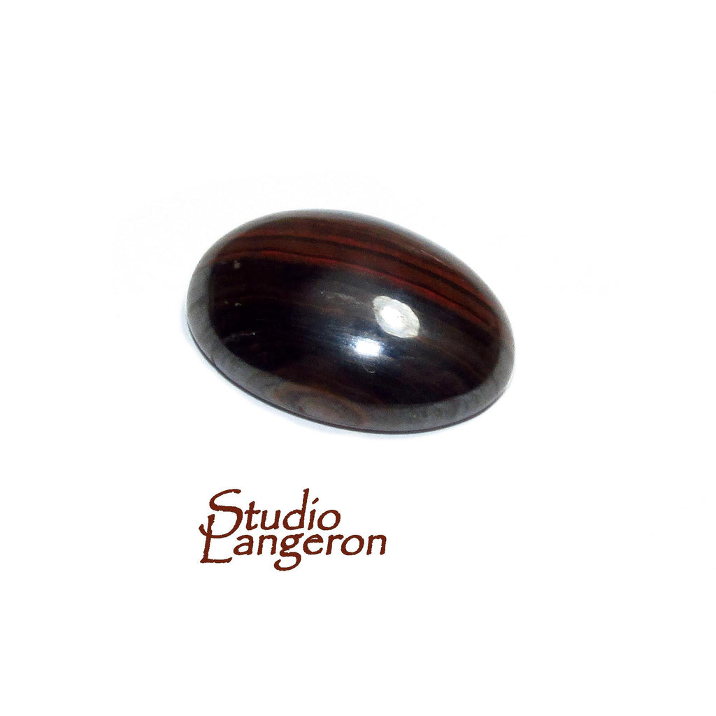 SALE!  Natural Tiger's eye cabochon, size 20x15x6mm, Natural Tiger's eye, Natural Gemstone, Jewelry making - 1 piece