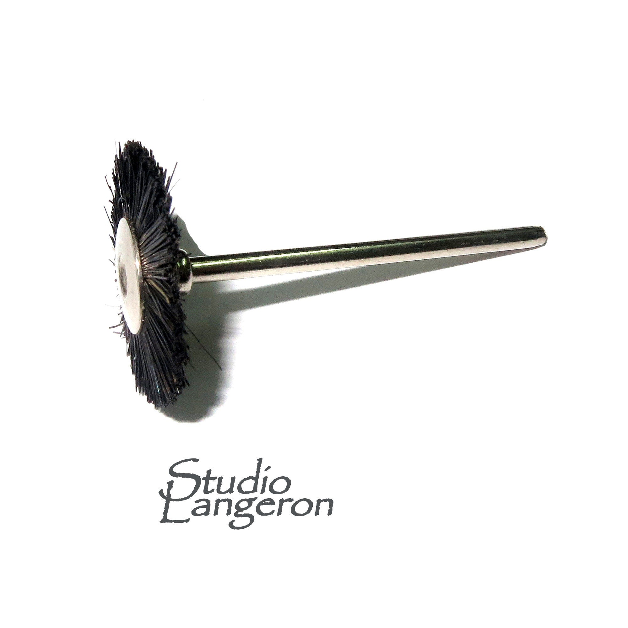 Hard Value Bristle Brush, Jewelry tools, Brush, Drill brush, Hard brush, Brush Dremel, Jewelry making - 1 piece