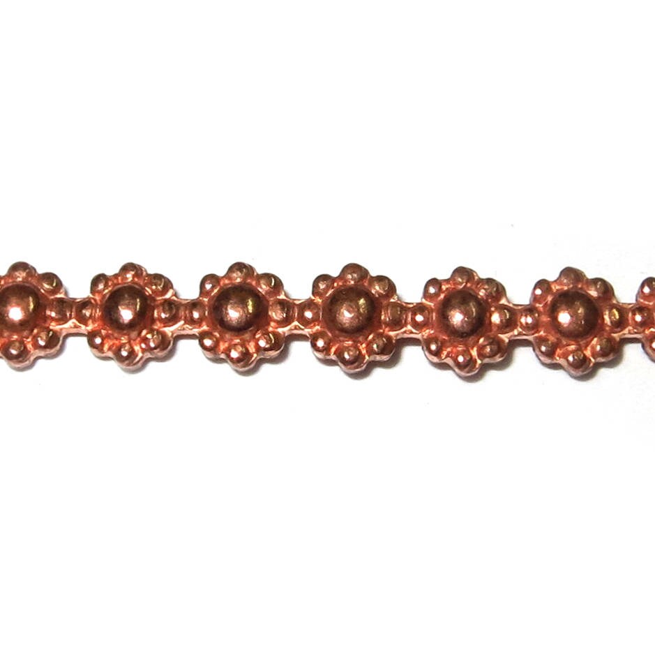 Natural Copper Bezel wire, Gallery wire, Gallery ribbon, Gallery pattern, Natural Copper, Wire, Copper wire, Findings  - 4 inch (10 cm)