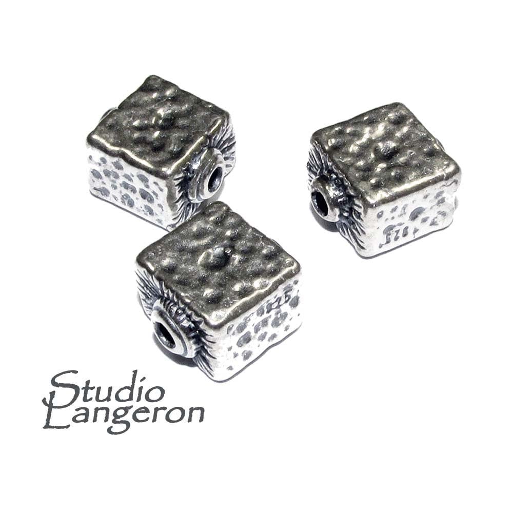 925 sterling silver handmade beads BS16, handmade, silver beads, Jewelry making, handmade beads, decorative beads, Original beads - 1 piece