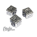 925 sterling silver handmade beads BS16, handmade, silver beads, Jewelry making, handmade beads, decorative beads, Original beads - 1 piece