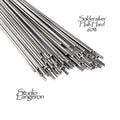 Half-Hard silver 60% solder stick 0.8 mm x 50 cm, Melting Point 720, solder silver, wire silver, Jewelry making, Half-hard solder - 1 piece