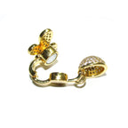14K Yellow gold filled Magnetic Clasps size 17.0x27.0 mm, Magnetic clasps, Jewelry making, Clasp findings, Gold filled clasp - 1 piece