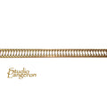 14K Yellow Gold filled Gallery wire, Bezel wire, Gallery ribbon, Gallery pattern, Jewelry making, Gold Filled Setting - 4 inch (10 cm)