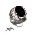 Agate man ring 925 sterling silver size 9 1/2, single copy, sterling silver, natural Agate, man ring, gemstone, Handmade ring