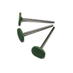 Green Rubber Silicone flat Polishers, Jewelry tools, Coarse grit, Jewelry making - 1 piece