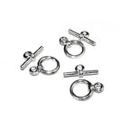 925 Sterling Silver small Toggle Clasps sizes 8.0 mm, Toggle clasp, Clasp, Jewelry making, 925 sterling silver, Silver clasp - 1 piece