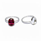 925 Sterling silver blank ring with bezel cup 7x9mm size 4, 5, 6, 7, 8, 9, 10, 11, Jewelry making, bezel cup, base ring, Setting - 1 piece