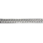 935 Argentium Silver Bezel wire, Gallery wire, Gallery ribbon, Gallery pattern, Argentium silver, Jewelry making, Setting - 4 inch (10 cm)