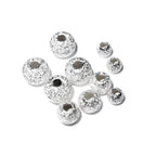 925 Sterling Silver Round Stardust Beads size 3, 4, 5, 6, 8, 10, 12 mm, Round Beads, stardust beads, Silver beads, Jewelry making - 1 piece