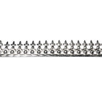 935 Argentium Silver Bezel wire, Gallery wire, Gallery ribbon, Gallery pattern, Argentium silver, Jewelry making - 4 inch (10 cm)