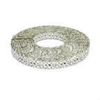 935 Argentium Silver Bezel wire, Gallery wire, Gallery ribbon, Gallery pattern, Argentium silver, Jewelry making, Silver - 4 inch (10 cm)