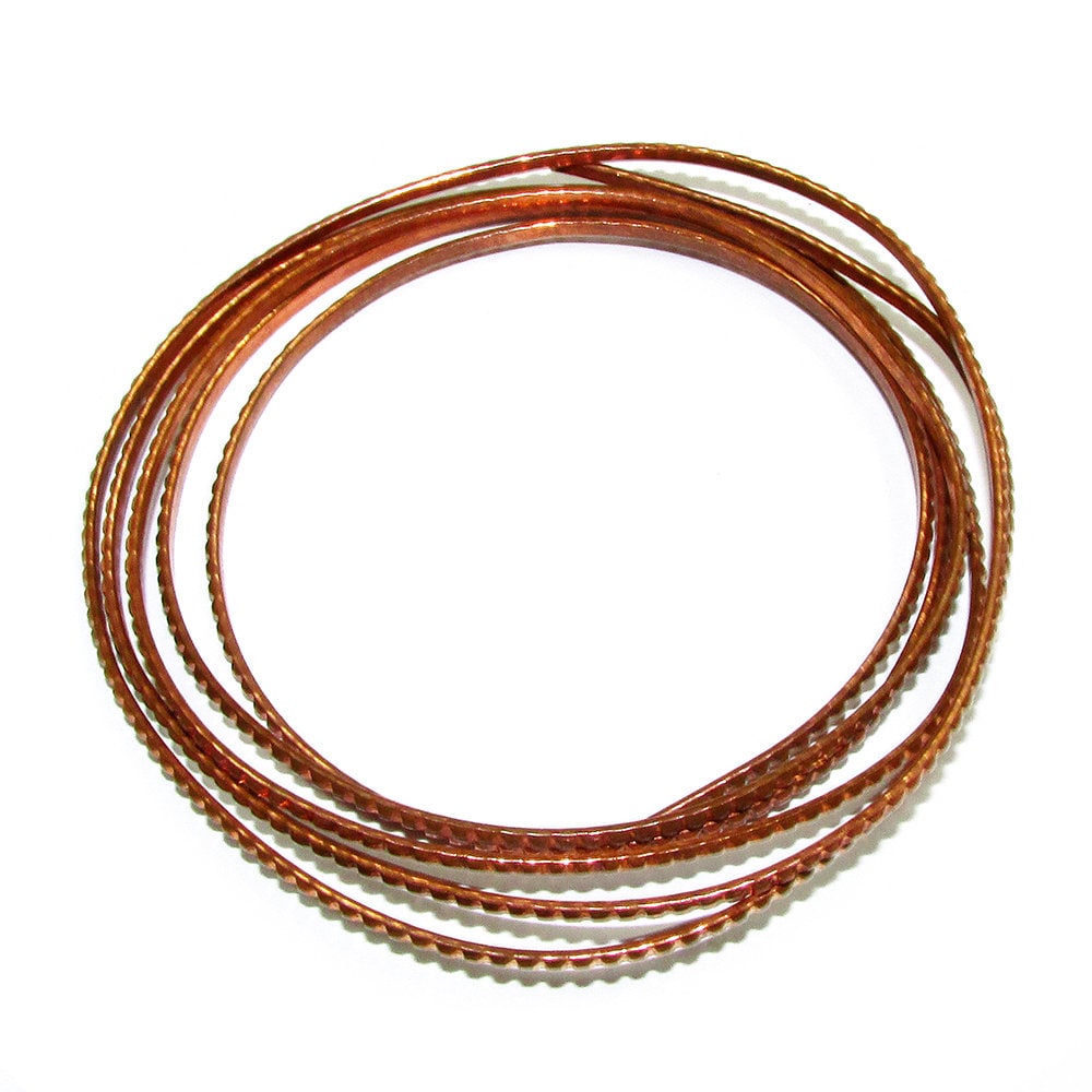 Natural Copper Bezel wire, Gallery wire, Gallery ribbon, Gallery pattern, Natural Copper, Copper wire, Jewelry making - 4 inch (10 cm)
