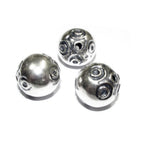 925 sterling silver handmade beads BB43, silver beads, handmade bead, Jewelry making, Large bead, decorative beads, Original beads - 1 piece