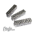925 sterling silver handmade beads BS06, silver beads, Jewelry making, handmade bead, decorative bead, Original beads, Large beads - 1 piece