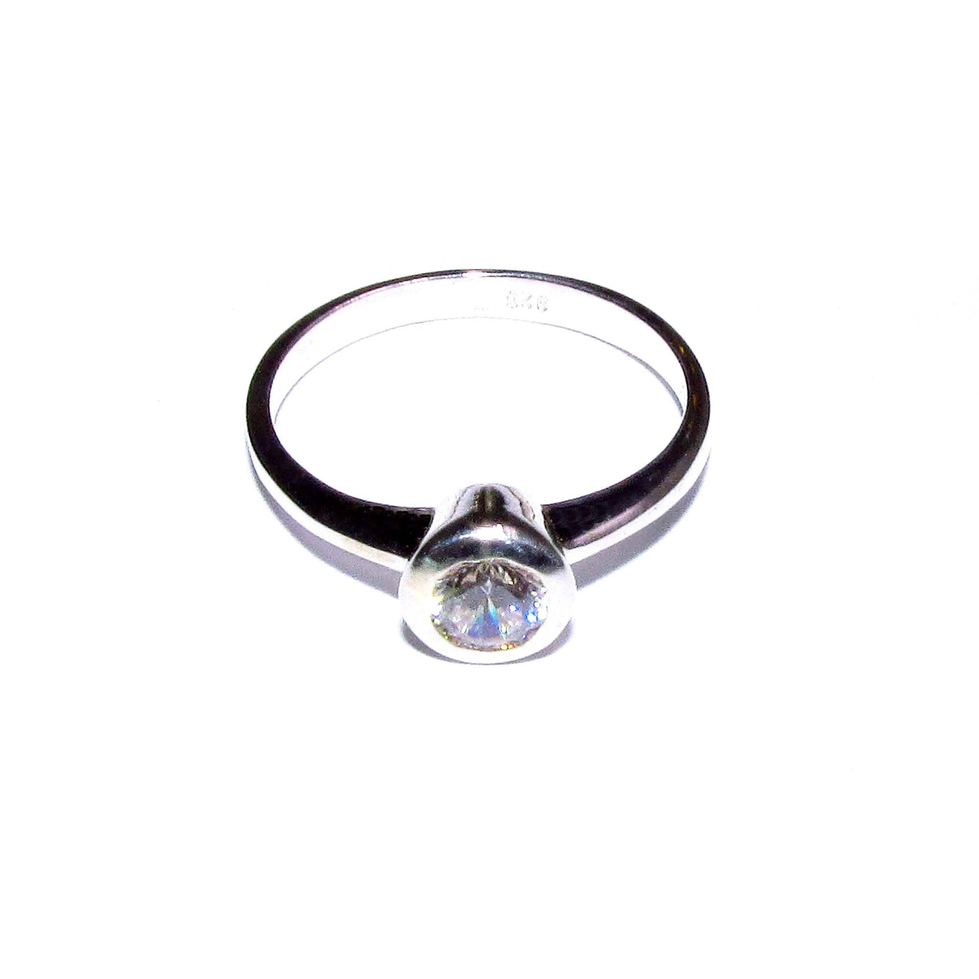 White topaz ring 925 sterling silver size 5, Handmade ring, single copy, sterling silver, White topaz ring, silver ring, Gift ring