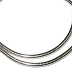 925 Sterling Silver snake beading chain thickness 1.8 mm, beading snake chains, Jewelry making, silver chains, beading chains - 1 Ft (30 cm)