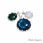 925 Sterling Silver Blank pendants sizes 8.0 - 24.0mm, model 1231, bezel cups, Jewelry making, Blank pendants, Setting - 1 piece