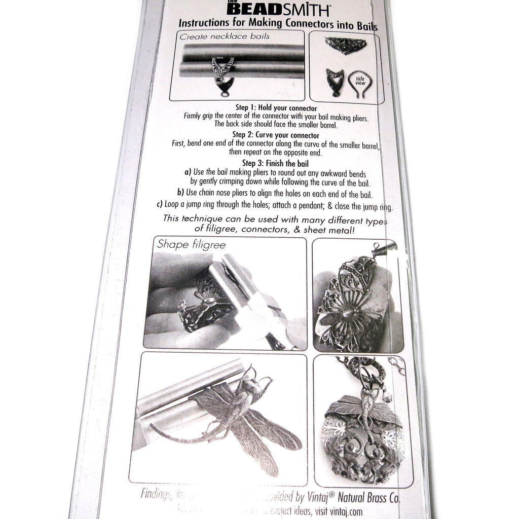 Bail Making Pliers sizes 3.0-5.0 mm for Jewelry Making PL35, BeadSmith, Length 140 mm (5.5 inch), Jewelry making  - 1 piece