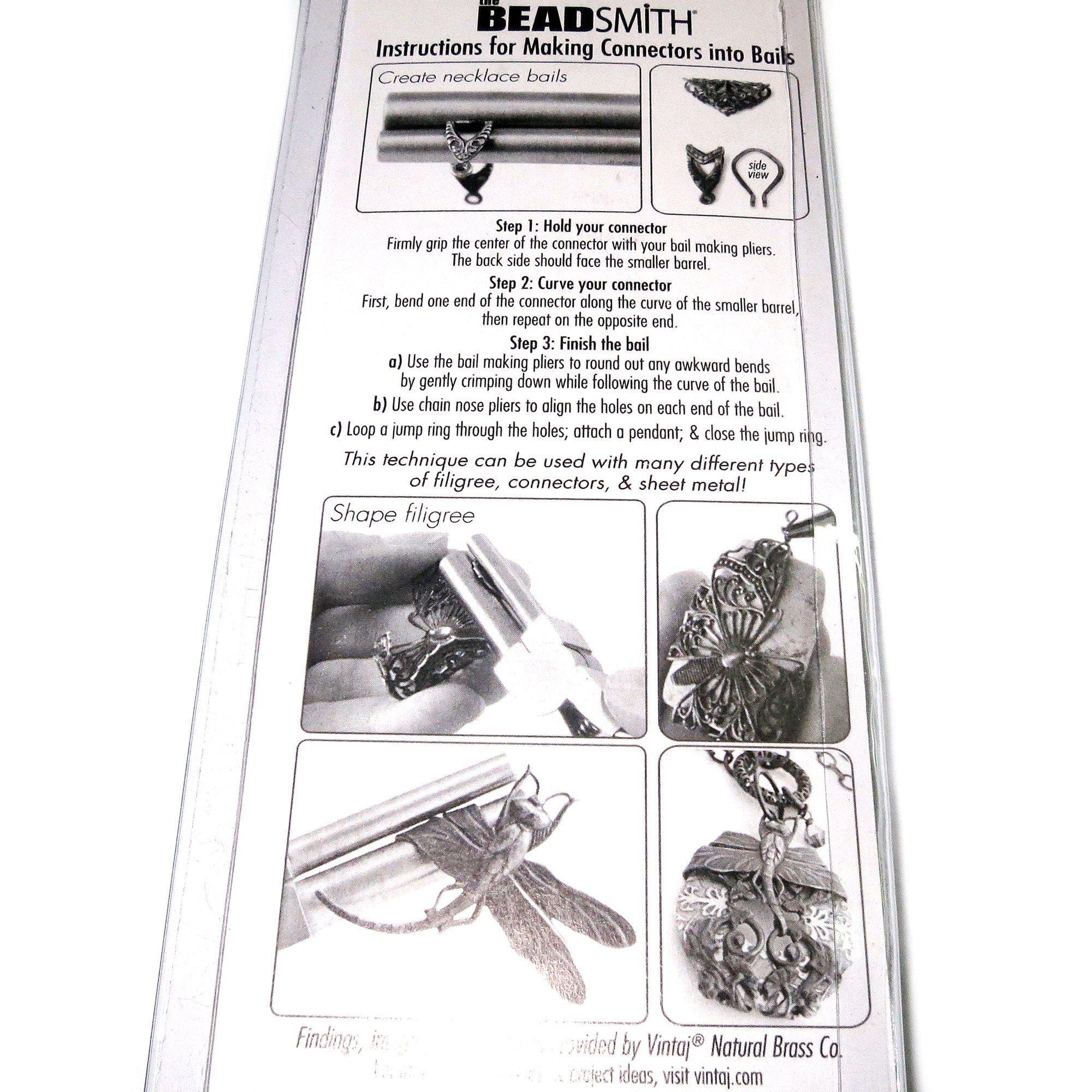 Bail Making Pliers sizes 3.0-5.0 mm for Jewelry Making PL35, BeadSmith, Length 140 mm (5.5 inch), Jewelry making  - 1 piece