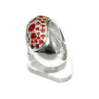 Statement Red topaz ring 925 sterling silver size 7, Handmade ring, single copy, 925 Silver ring, Red topaz, silver ring, gemstone, red ring