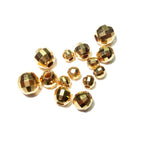 14K yellow gold filled disco cut beads size 3, 4, 5, 6, 7, 8, 10, 12mm, gold filled disco beads, diamond cut beads, jewelry making - 1 piece