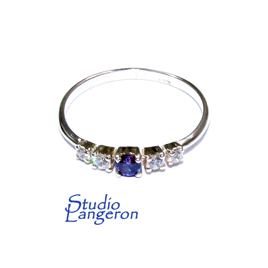 Amethyst ring 925 sterling silver size 6 1/2, Handmade ring, single copy, sterling silver, Amethyst ring, silver ring, gemstone