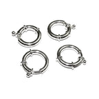 925 Sterling Silver Spring ring Clasps sizes 18 mm, Spring ring clasp, Jewelry making, Sterling silver, 925 Silver clasp, Clasp - 1 piece