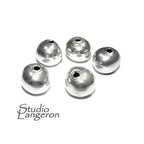 925 sterling silver handmade beads BB34, silver beads, handmade beads, Jewelry making, decorative bead, Original bead, Large beads - 1 piece
