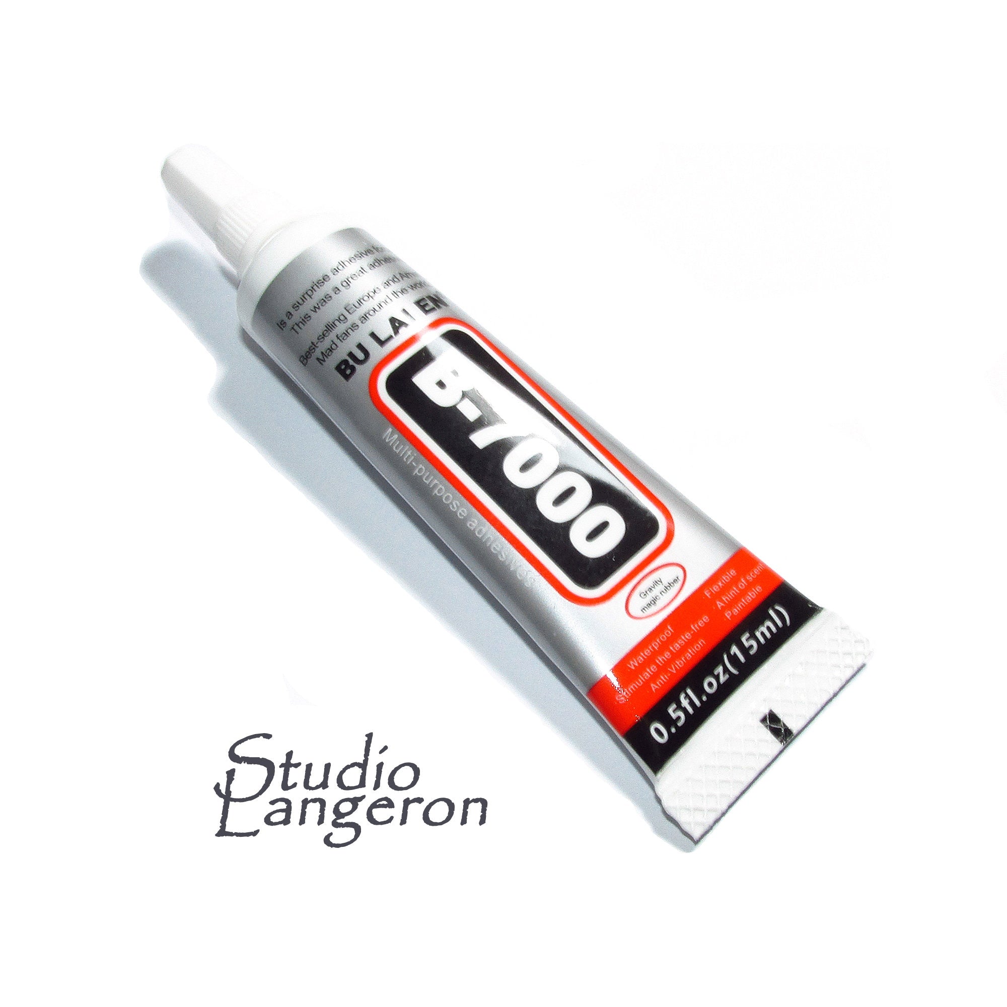 B7000 Permanent Craft Adhesive 15 ml (0.5 oz), Jewelry Craft Adhesive Glue, beading Glue, Beading Suppliers, Jewelry making - 1 piece