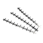 999 Fine silver Casted Bezel wire size 6.5x0.8 cm (2.6 inch), Gallery wire, Setting silver, Gallery pattern, Jewelry making - 1 piece
