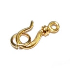 14K Yellow Gold filled Small Hook Eye Clasps, Hook Eye clasp, Jewelry making, Clasp findings, 14K Gold Filled clasp, Gold Filled - 1 piece