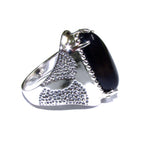 Statement Rauch topaz ring 925 sterling silver size 7 1/2, handmade ring, single copy, unique design, Rauch topaz, silver ring, gemstone