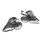 925 Sterling Silver Large Hook Eye Decorative Clasp, Jewelry making, Clasp, Hook eye clasp, Clasps, Sterling silver, Silver clasp - 1 piece