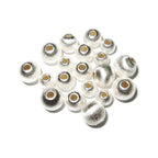 925 Sterling Silver Round Sandblasted Beads size 3, 4, 5, 6, 7, 8 mm,  Sandblasted beads, Satin Beads, Spacer Bead, Jewelry making - 1 piece
