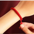 Red string bracelet, Red bracelet with prayer, Jerusalem, Judaism, Red string from Israel, Ben Porat prayer, Jerusalem, Israel, Evil eye