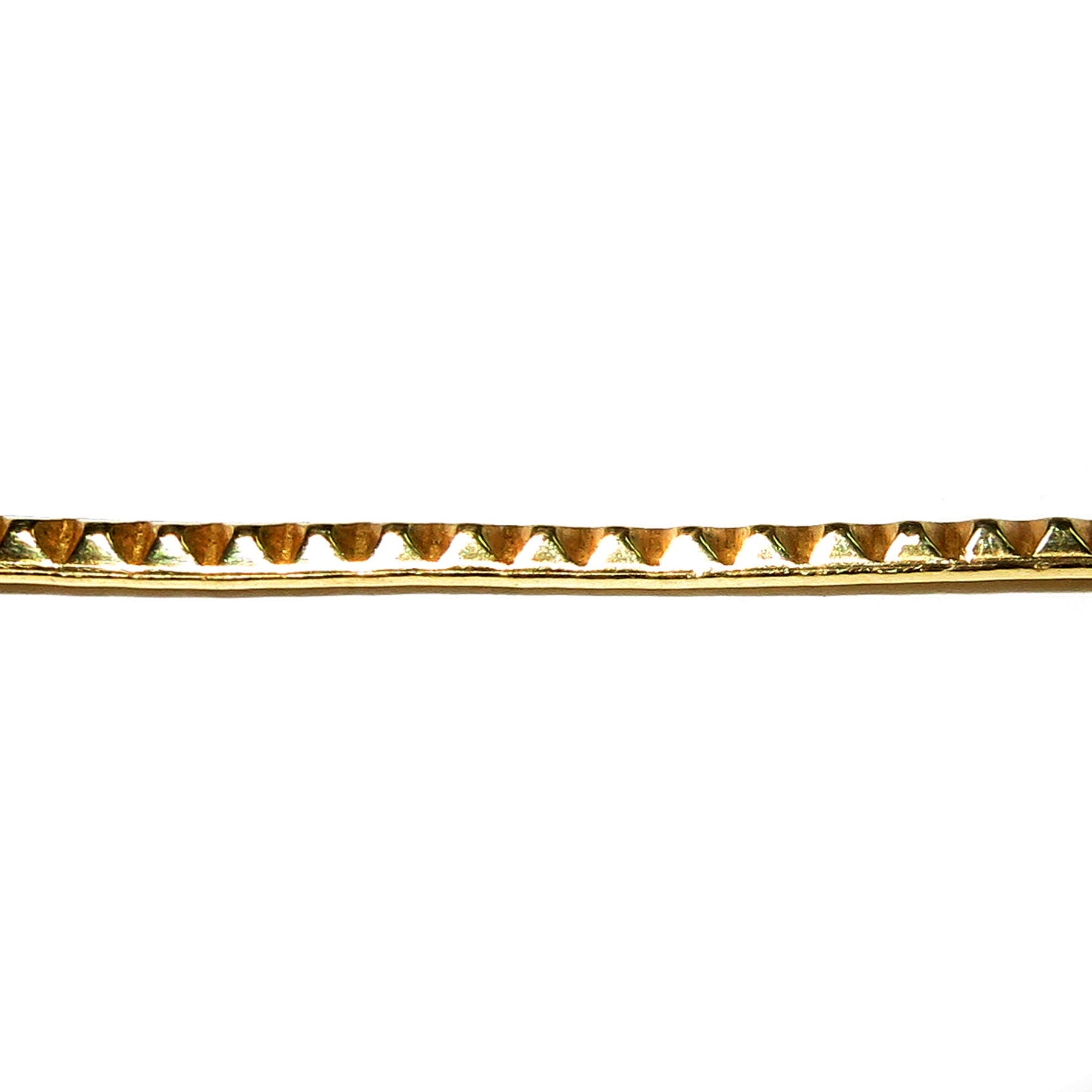 Natural Brass Gallery wire, Brass wire, Gallery pattern, Gallery ribbon, Wire, Jewelry making, Brass findings, Setting - 4 inch (10 cm)