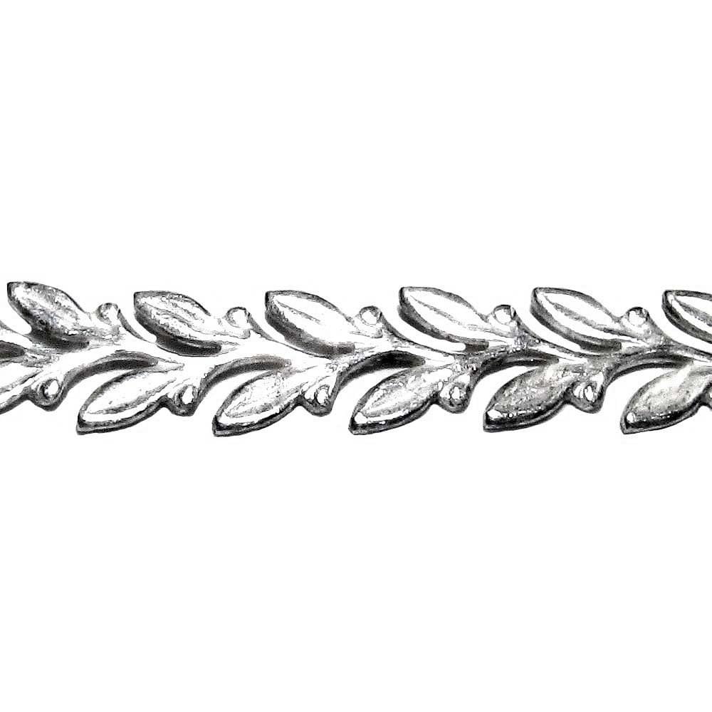 935 Argentium Silver Gallery wire, Bezel wire, Gallery ribbon, Gallery pattern, Jewelry making, Setting, Silver wire - 4 inch (10 cm)