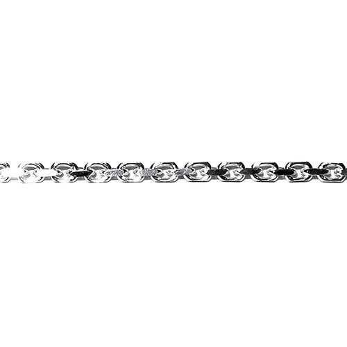 1.8 mm Sterling Silver Diamond Cut Drawn Oval Cable Chain, shiny chain, silver chain, sterling silver chain, Jewelry making - 1 Ft (30 cm)