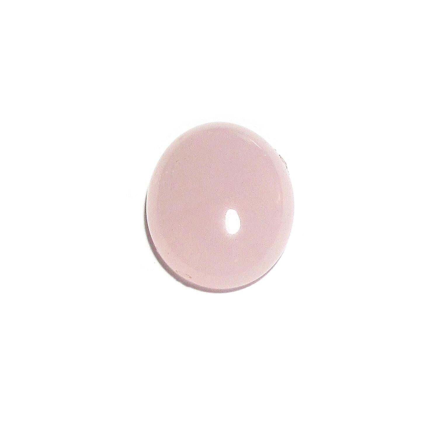 SALE!  Natural Rose Quartz, cabochon, size 16x12x4.8mm, Natural Rose Quartz, Natural Gemstone, Jewelry making - 1 piece