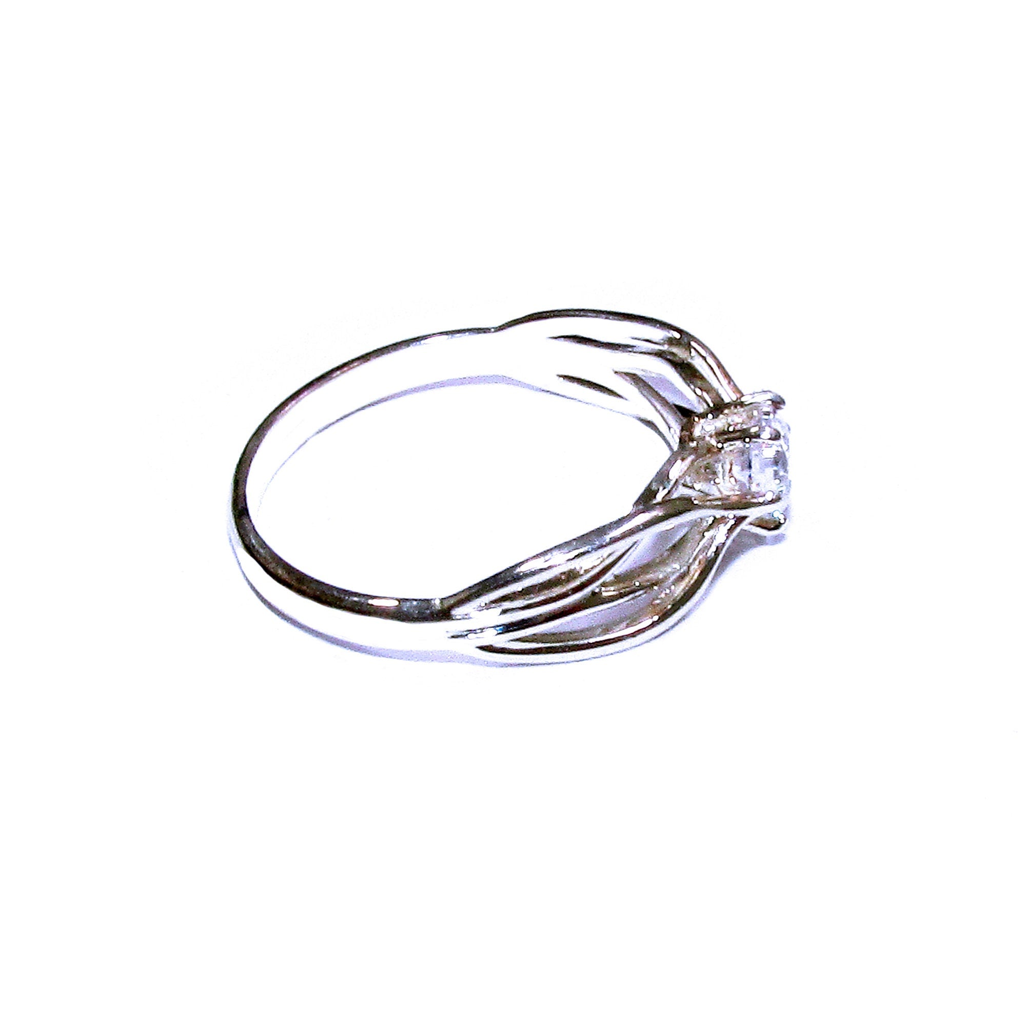 White topaz ring 925 sterling silver size 5, Handmade ring, single copy, sterling silver, White topaz ring, silver ring, Gift ring