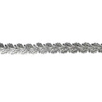 935 Argentium Silver Bezel wire, Gallery wire, Gallery ribbon, Gallery pattern, Argentium silver, Jewelry making, Silver - 4 inch (10 cm)