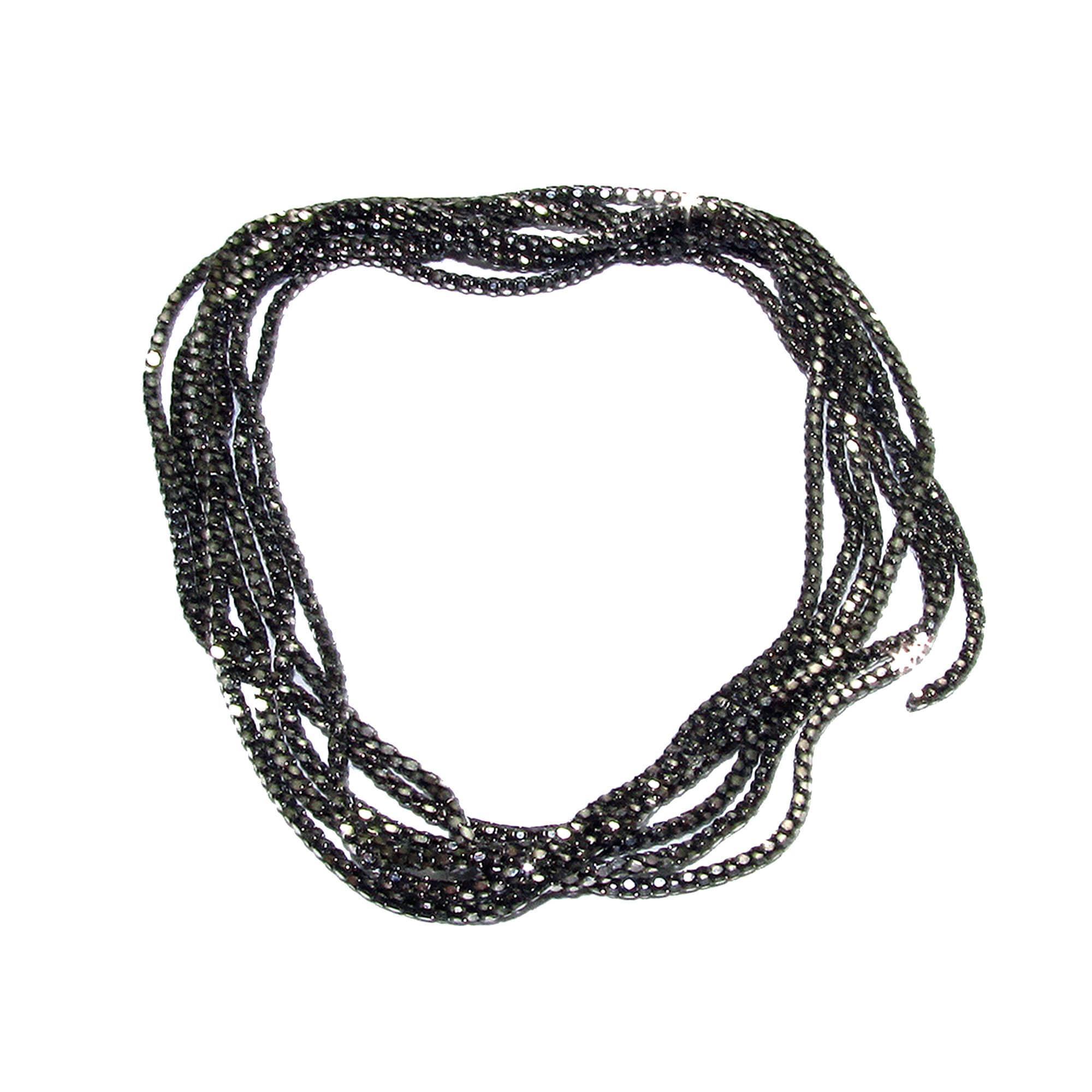 0.8 mm 925 Sterling Silver Black Rhodium Plated beading chain, beading chain, Jewelry making, Beading silver black chain - 1 Ft (30 cm)