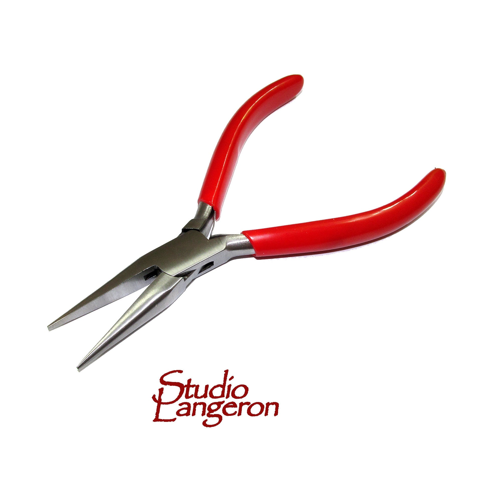 Chain nose long pliers Professionally Prepared for Jewelry Making PL1020, BeadSmith, Length 143 mm (5.6 inch), Jewelry making  - 1 piece