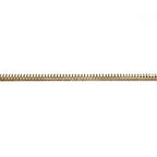 14K Yellow Gold filled Gallery wire, Bezel wire, Gallery ribbon, Gallery pattern, Gold Filled Wire, Jewelry making, Setting - 4 inch (10 cm)