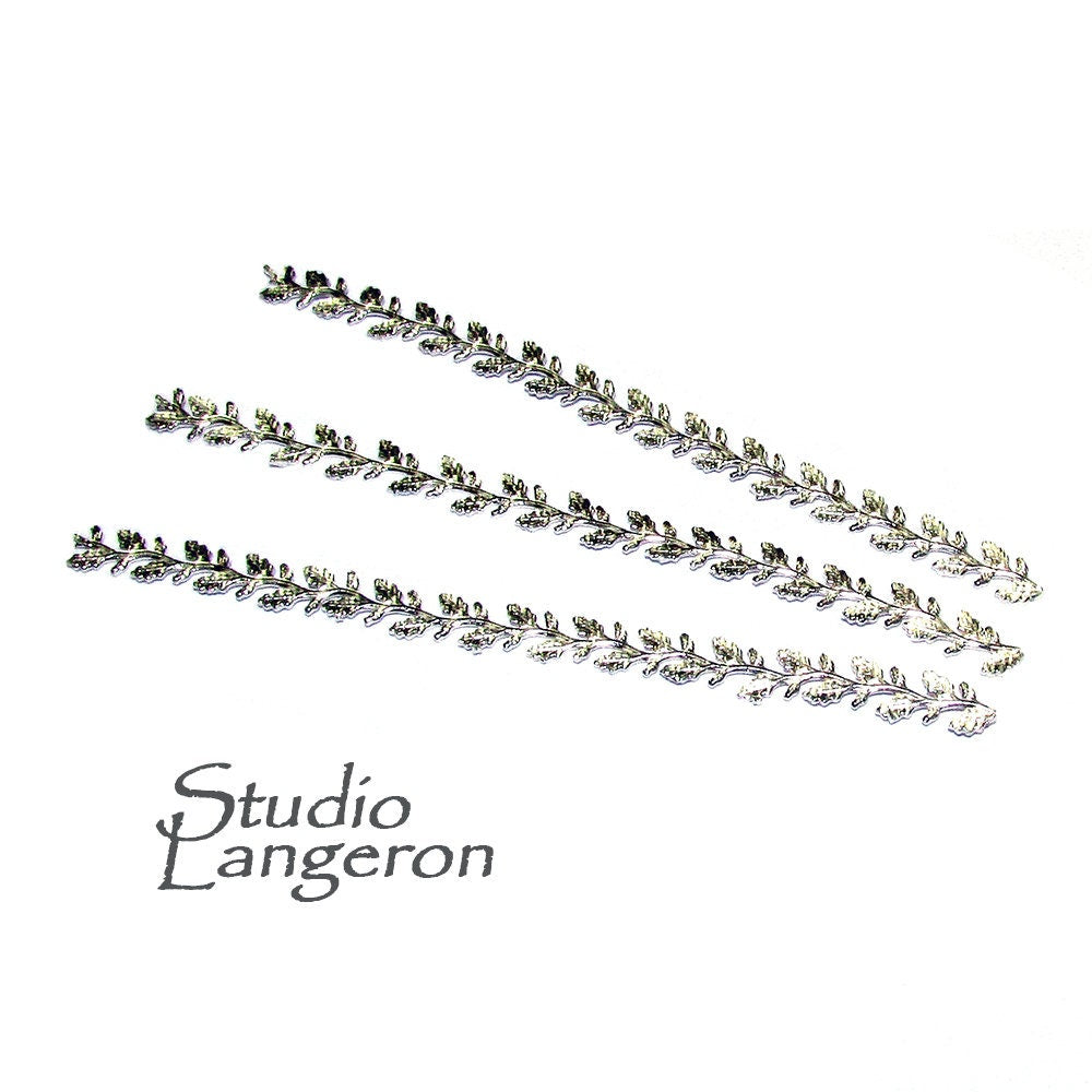 Fine Silver Floral Bezel Wire, Jewelry Making, (7.0x0.5cm)