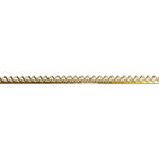 14K Yellow Gold filled Gallery wire, Bezel wire, Gallery ribbon, Gallery pattern, Gold Filled Wire, Jewelry making, Setting - 4 inch (10 cm)