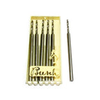 Busch Twist Drills 2.35mm shank Pack of 6 size 005 - 023, Jewelry drills, Busch drills, Tools Jewelry, Jewelry making - 1 pack (6 pieces)